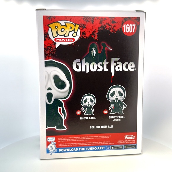 Ghost Face with Knife Funko Pop! Vinyl Figure #1607 - Picture 2 of 3